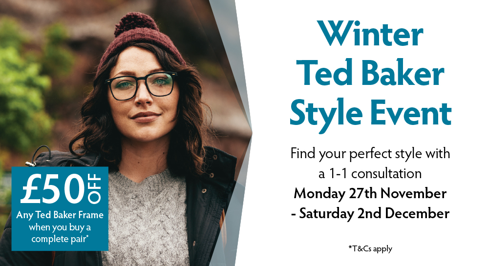 Winter Ted Baker Style Event at A & G Marshall Optometrists in Cramlington